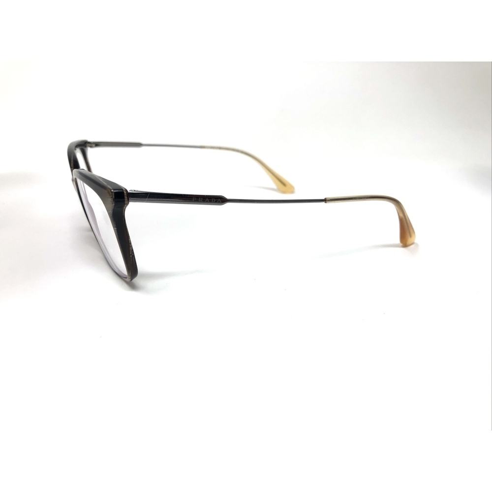 NWT Prada PR16UV Brown Square 53mm Eyeglasses - Picture 4 of 5